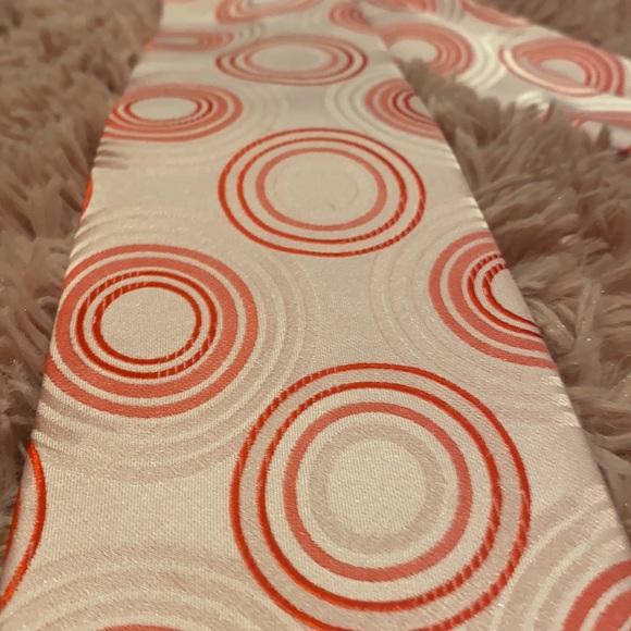 70 psychedelic circular pink red tie🔥😘 - Picture 3 of 3